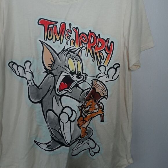 Tom & Jerry graphic tee  size XXL/19 - Picture 3 of 5